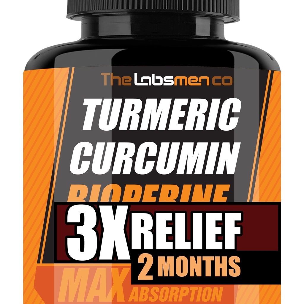 Just One Vegan Turmeric Curcumin Capsule a Day – 95% Curcuminoids Turmeric Curcumin 3X Formula with BioPerine® Black Pepper – Extra Strength – Supports Joint Comfort & Healthy Lifestyle – 2 Months