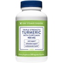 The Vitamin Shoppe Triple Strength Turmeric with Curcumin 900mg, Supports Joint Mobility, Provides Antioxidant Benefits & Includes 5mg Bioperine for Nutrient Absorption (120 Vegetarian Capsules)