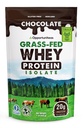 Opportuniteas Grass Fed Chokolade Whey Protein Isolate Powder - 20g Protein Powder uden kunstige sødestoffer, Hormon-Free Happy Cows, Ikke GMO - 1lb