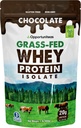 Opportuniteas Grass Fed Chokolade Whey Protein Isolate Powder - 20g Protein Powder uden kunstige sødestoffer, Hormon-Free Happy Cows, Ikke GMO - 1lb