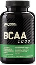 Optimum Nutrition Instantized BCAA kapsler, Keto Friendly Forgrenet Chain Essential Aminosyrer, 1000mg, 60 Greve