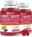 Beet Root Gummies, Nitrogen Oxide Supplement for Mænd Kvinder