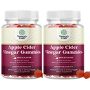 Apple Cider Vincious Gummies med moder- Natural Energy Supplement ACV Gummies med mor til krop Cleanse immunforsvar og Gut Health- Delicious Gummy ACV supplement med Beet Root Powder 2 pakke