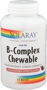 Solaray, høj potens B- Complex Chewable, Natural Strawberry Flavor, 50 Chewables