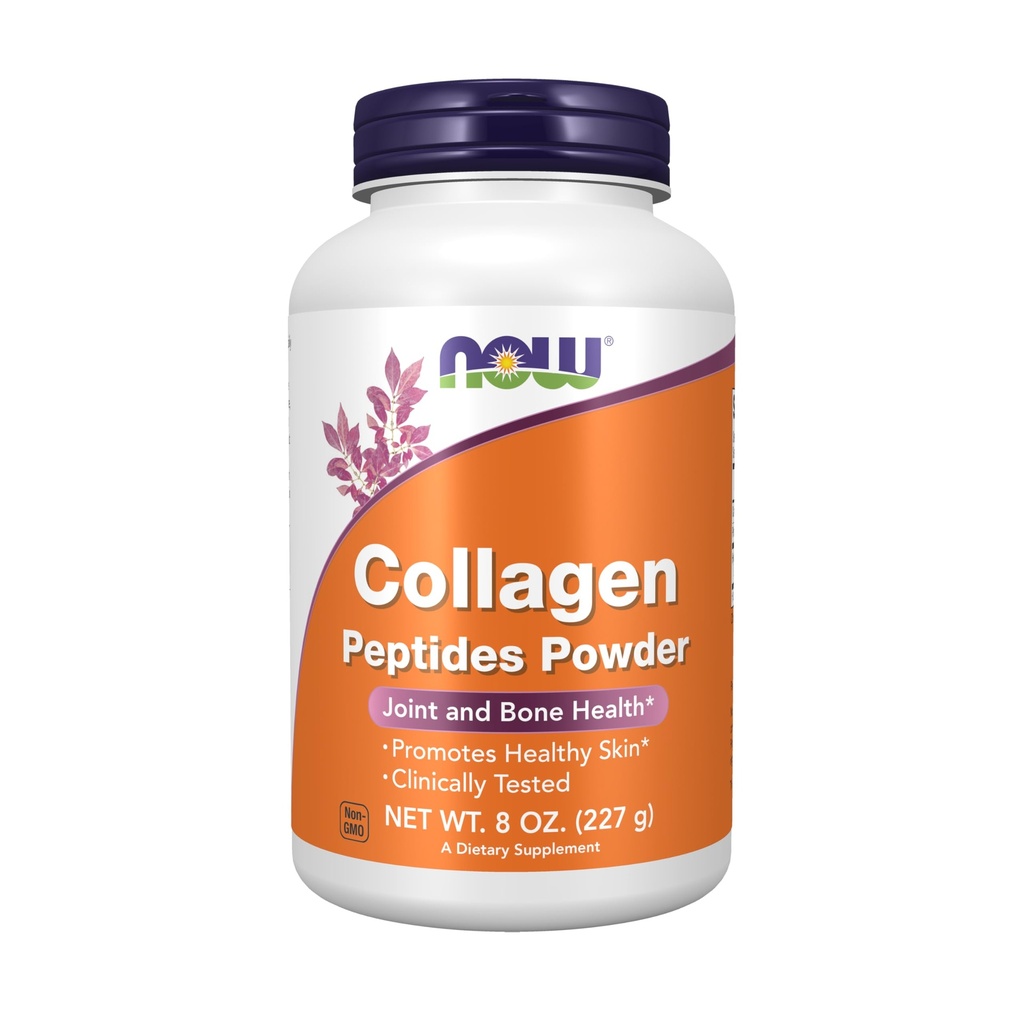 Now Foods Supplements, Collagen Peptider Powder, Klinisk Testet, Fælles og Knoglesundhed *, 8-Ounce