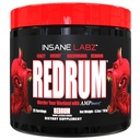 Insane Labz Redrum High Stim Pre-workout NO Booster Powder, Loaded with Beta Alanine, Agamatine Sulfate, Taurine and Fueled by AMPiberry & OXYgold for Strenth and Recovery, 25 Servings, REDRUM (Grape)