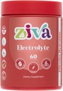 Ziva Electrolyte Gummies - Hydrering og energistøtte til hurtig rehydrering - Elektrolyter til atleter, løbere og aktive livsstil - 60 Greve