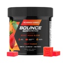 Bounce Pro Pre Beast Mode Workout Gummies with Caffeine, Beta-Alanine & L-Tyrosine for Energy, Focus & Training Intensity (70 Count (Pack of 1), Fruit Punch)