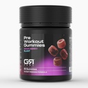 GR Fuel Pre Workout Gummies | Encapsulated Caffeine, L-Theanine & Methylated B12 | with Purple Force & Vasodrive-AP | Energy, Focus & Endurance | Vegan & USA Made | 30 Servings (Sour Berry Blast)