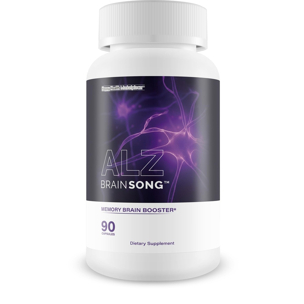 Alz Brain Song - Our Best Focus Memory Supplements Highest Rating for Seniors - Focus Iq Brain Supplement - Brain Song for Better Memory Supplement for Seniors - Alpha Memo Master Brain Supplement