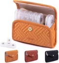 BAGSFY Ugentlig Pill Organizer 3 gange om dagen i en sød stof pill sag, Medicin Pill Organizer, Pill Box, Portable Travel Pill Case, Pill Container for Medicin, Vitaminer, Fiskeolier, Kosttilskud