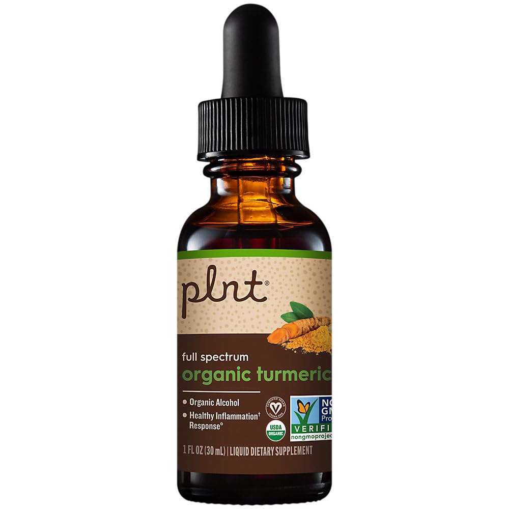 Organic Liquid Turmeric, Supports a Healthy Inflammation Response (1 fl. oz.)