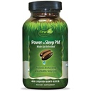 Irwin Naturals Power to Sleep PM - 60 Liquid Soft- Gels - med Melatonin, GABA, Ashwagandha, Valerian Root & L- Theanine - 30 Serveringer