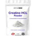 Creatine HCL Powder (16 oz), 1 Ingredient, Energy Production, Athletic Performance, 604 Servings No Bloating, Fast Absorption, High Solubility, Enhanced Strength & Endurance (16 oz)