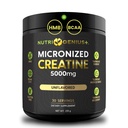 Creatine Powder Micronized with BCAAs + HMB, Magnesium Malate, for Muscle Growth, Strength & Recovery | Unflavored | 30 Servings (Unflavored)