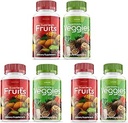 90 Kapsler Hver flaske 540 Kapsler superfødevarer Veggies Grønne og røde Frugter Triple Pack
