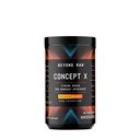 BEYOND RAW Concept X, Clinically Dosed Pre-Workout Powder, Contains Caffeine, L-Citrulline, Creatine, and Beta-Alanine, Orange Mango, 20 Servings