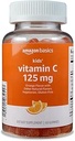 Grundlæggende Kids 'Vitamin C 125mg Gummies, Orange, 60 Greve, immunforsvar, 2 Måned Supply (Tidligere Solimo)