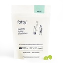 Fatty15 C15:0 Pentadecanoic Acid Healthy Aging Gummies - 60 Vegan Gummies - 3X Cellular Benefits of Omega 3 Fish Oil - Longevity, Metabolic, Wellness & Liver Support - Gluten Free & Sugar Free