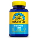 Naturens liv Islandsk Kelp 41 mg tabletter - Jod supplement og thyreoidea support - Gluten Free, Non- GMO Green Superfood - 60- Day Garanti - 500 Servere, 500 tabletter