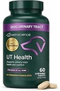 VetriScience Quick Action UT sundhed tyggetabletter, UT styrke STAT supplement til hunde, Cranberry, Uva Ursi, og Chanca Piedra til Soothe Urin Tract discomfort, Smoke, 90 Greve