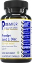 Premier Research Labs Joint & Disc Support - for mænd og kvinder, Glucosamin, Joint Mobility and Muscle Health, Cartiage Repair, Gluten Free, Plant- Sourced - 90 Kapsler