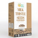 Herbs Botanica Milk Thistle Herb Seeds 100% Natural Cardo Mariano Semillas for Herbal Tea, Tinctures & DIY Use Whole Milk Thistle Seeds for Grinding & Infusions – 8 oz Pack