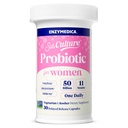 Enzymedica SubCulture Probiotika til kvinder Vaginal & Urinary Health, 50 Millioner CFU, Understøtter immunforsvar + fordøjelsessygdomme & regelmæssighed, 30 Greve