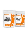 BulkSupplements Beta Alanine 500g + BCAA 2: 1: 1 500g Bundle