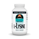 Kilde Naturals L- Lysin Free Form, 1000 mg - Aminosyretilskud Understøtter energidannelse & kollagen - 200 tabletter