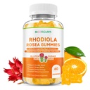 Rhodiola Rosea Gummies for Adults & Kids-Adaptogenic Herb-Daily Wellness, Emotions, Slumber Support, with Ashwagandha, Magnesium Glycinate, Siberian Eleuthero Supplements for Women & Men, 60 Count