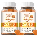 2 Packs 600MG CoQ10 Gummies - 3X Better Absorption Coenzyme Q10 (Ubiquinone) Gummies for Adults, Co Q10 Supplement Plus Omega-3, Magnesium, Vitamin B3 & Zinc,Energy, Brain＆ Heart Support,120 Counts