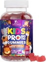 Kids Probiotic Gummies - Natural Immune Support & Digestive Health Supplement - Daily Chewable Probiotic for Children & Toddlers Ages 4+ - Vegan, Gluten & Dairy Free - Berry Flavored - 120 Gummies