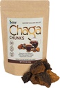 Sayan Siberian Pure Raw Chaga Mushroom Chunks med Black Top Crust 8 Oz / 223 g - Premium Wild- Hartered Antioxidant Tea for immunforsvar, Focus og fordøjelsessygdomme - Non- GMO