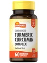 Sundance Gurkemeje Curcumin Complex 124; 60 Quick Release Capsules • 124; Traditional Herbal Supplement • 124; Non- GMO og Gluten Free Formel