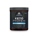 Ancient Nutrition Keto Protein Powder, KetoPROTEIN with Fats from Bone Broth and MCT Oil, Vanilla, 18g Protein 11g Fat Per Serving, Gluten Free, 17 Servings