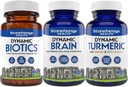Stonehenge Health Dynamic Biotics Probiotic, Dynamic Brain, Dynamic Turmerisk: Energi, Joints, fordøjelse, Kognitiv Support, Hukommelse, Fokus, og Clarity