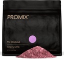 ProMix Nutrition Pre- Workout Powder, Cherry Lime - Maksimere Focus & Performance - Hjælper Muscle Gain, Endurance - Vitamin B12, Koffein, Beta- Alanine & L- Tyrsosine - 30 Servere (Pack of 1)