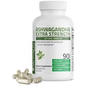 Bronson Ashwagandha Extra Strength Stress & Mood Support with BioPerine - Non GMO Formula, 90 Vegetarian Capsules