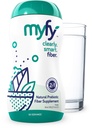 MyFy Natural Prebiotic Fiber Supplement Powder - Clear, Soluble, Daily Digestive Support for Gut Health & Regularity - Non-GMO, Taste-Free, Sugar-Free, Gluten-Free - 10.6oz (60 Servings)