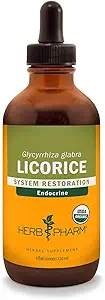 Herb Pharm Certified Organic Lakrids Liquid Extract til Endokrine System Support - 4 Ounce