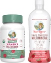 MaryRuth 's Multivitamin Gummies for Women (Cherry & Raspberry) & Liquid Nighttime Multimineral (Cranberry)