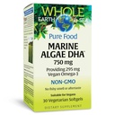 Naturlige faktorer hele jorden & havet, Marine DHA Omega-3, 30 Vegetariske Softels