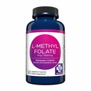 MD Life L- methylfolat 1 mg tillæg - Professionel - Grade Aktiv L methylfolat supplement - 90 kapsler - L- methylfolat 1mg - Maksimal potens MTHFR W / essentielle aminosyrer