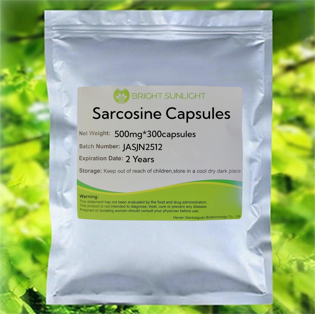 Sarcosine Capsules 500mg*300capsules