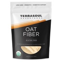 Terrasoul Superfoods Organic Oat Fiber, 12oz | Non-GMO, Gluten-Free