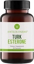 Antler Farms - 100% Pure Turkesterone, 60 kapsler, 500mg - Ajuga Turkestanica Extract Std. til 10% Turkesterone, Mænds Health Support Kraftig antioxidant supplement