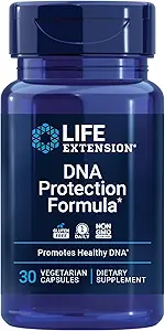 Life Extension DNA Protection Formel, DNA Health Support, Nutrition Focused, antioxidanter, Humle, Watercress, chlorophyllin, zink, Once- Daily, Gluten- Free, Non- GMO, 60 bløddele