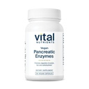 Vital Nutrients Vegan Pancreatic Enzymes - for Women & Men - Enzymes for Digestion Support Gut Health - Relief from Gas & Bloating - Gluten, Dairy, Soy Free - 90 Capsules