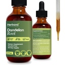 Dandelion Root 2 fl oz Liquid Extract - Natural Herbal Supplement for Cleansing, Digestive Function & Immunity - Organic Taraxacum officinale - Family Size - High Potency Drops - 30-Day Supply